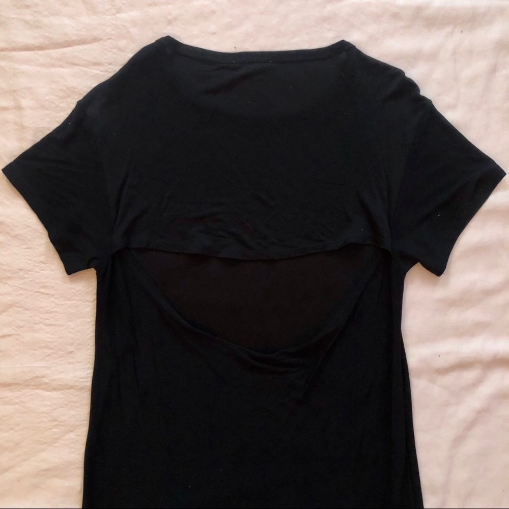Back Cutout H&M T-Shirt Dress